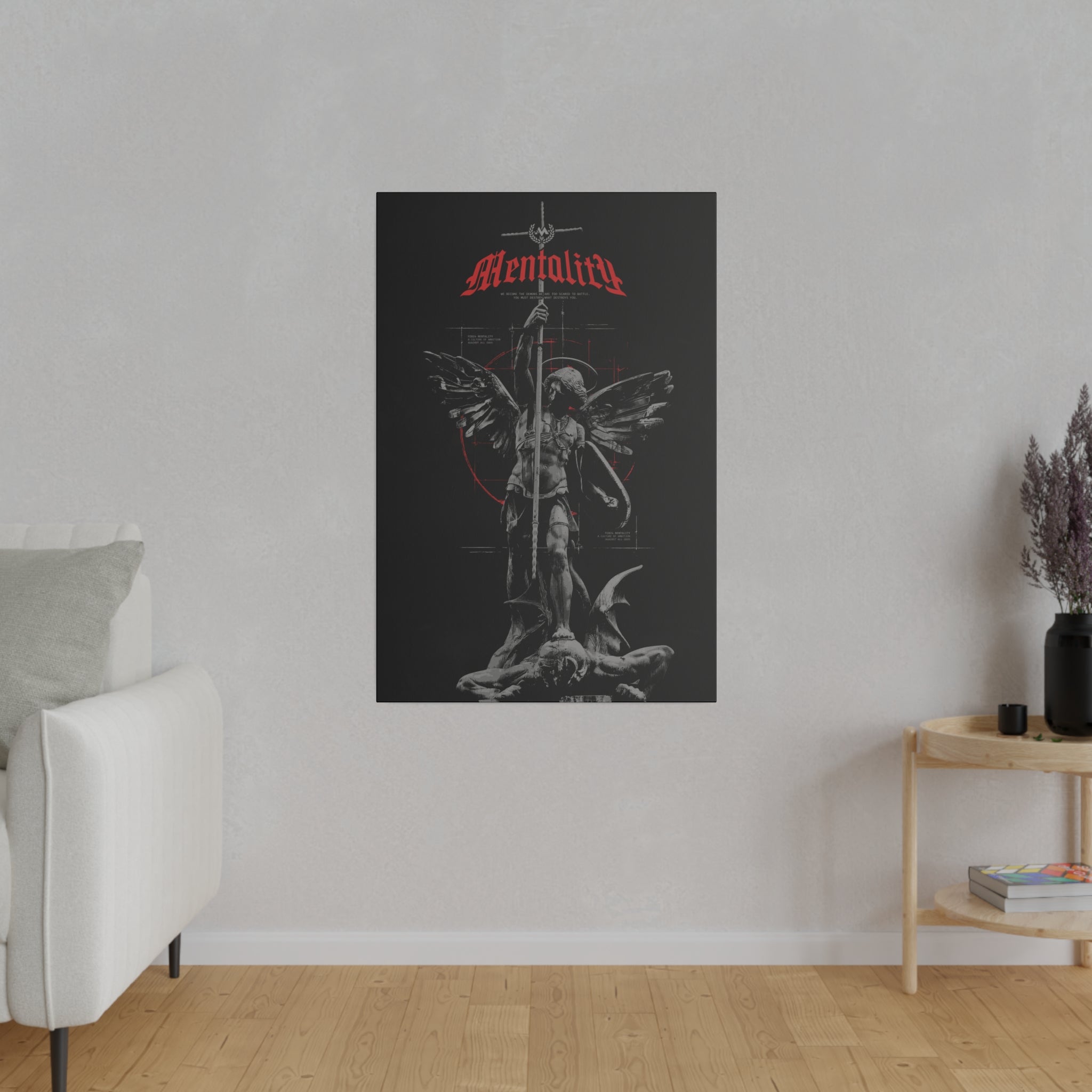 ST. MICHAEL: DESTROYING EVIL CANVAS