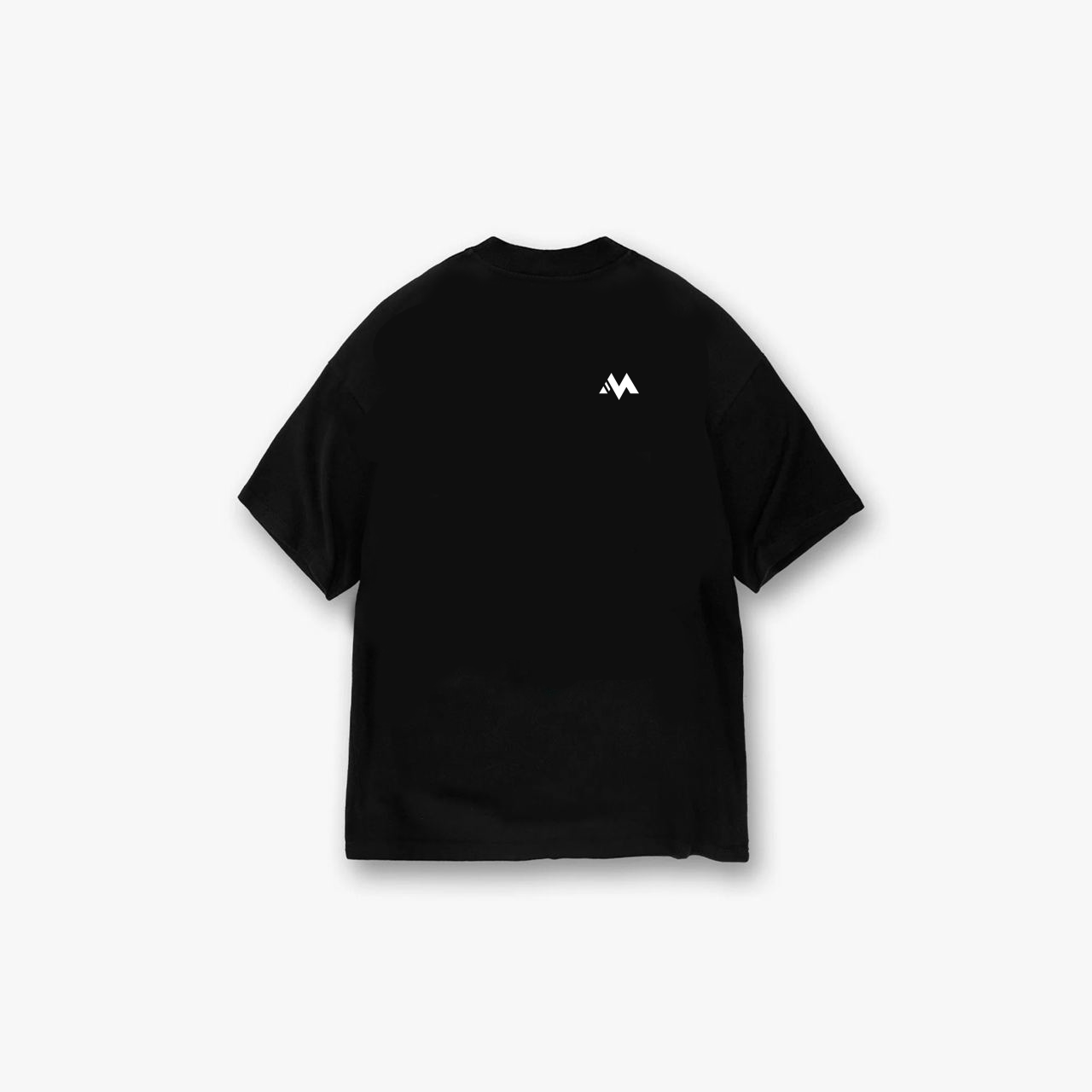 'STRESS & CHAOS' Tee - Black / Silver