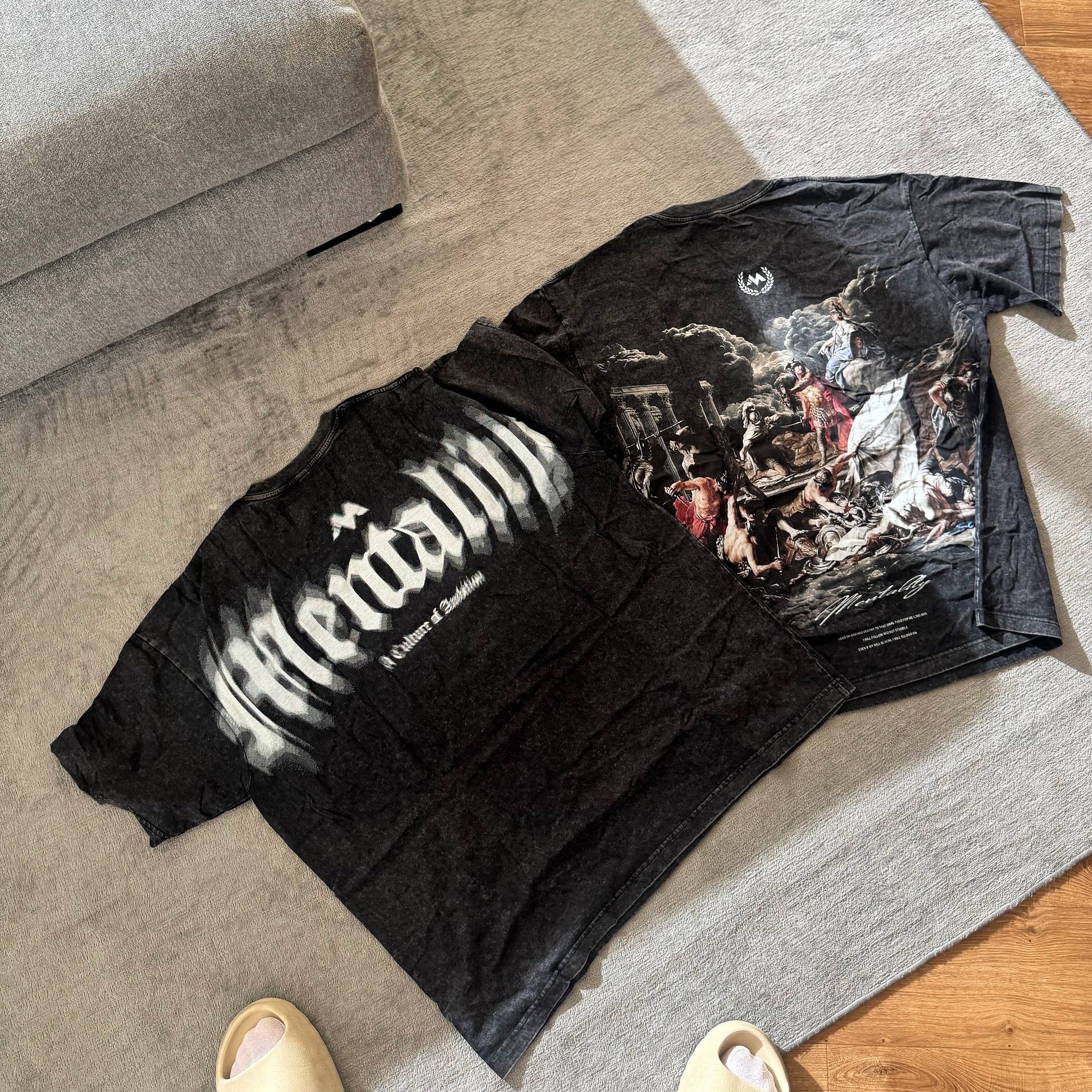 MENTALITY BLUR - VINTAGE TEE