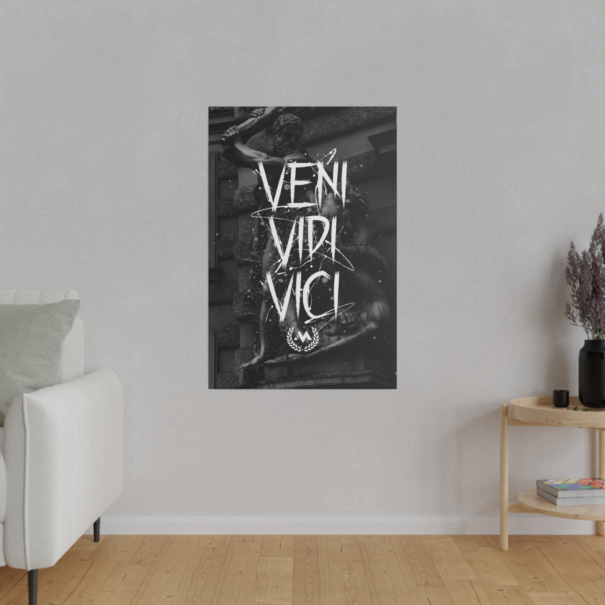 'VENI VIDI VICI' Canvas