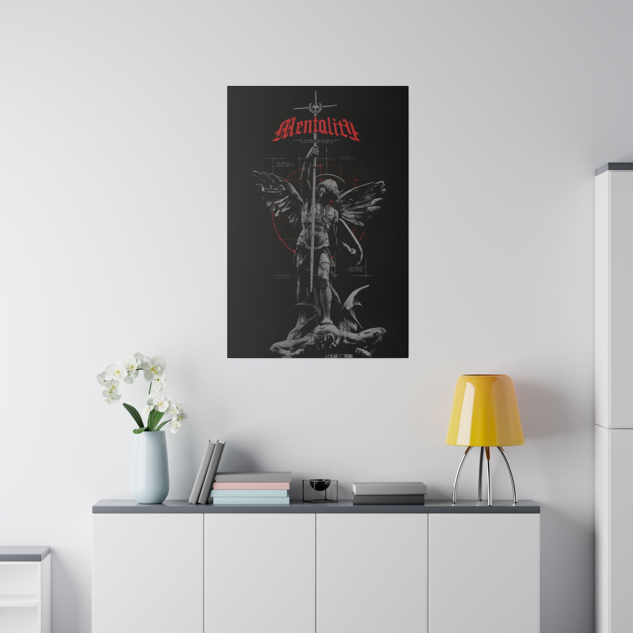 ST. MICHAEL: DESTROYING EVIL CANVAS
