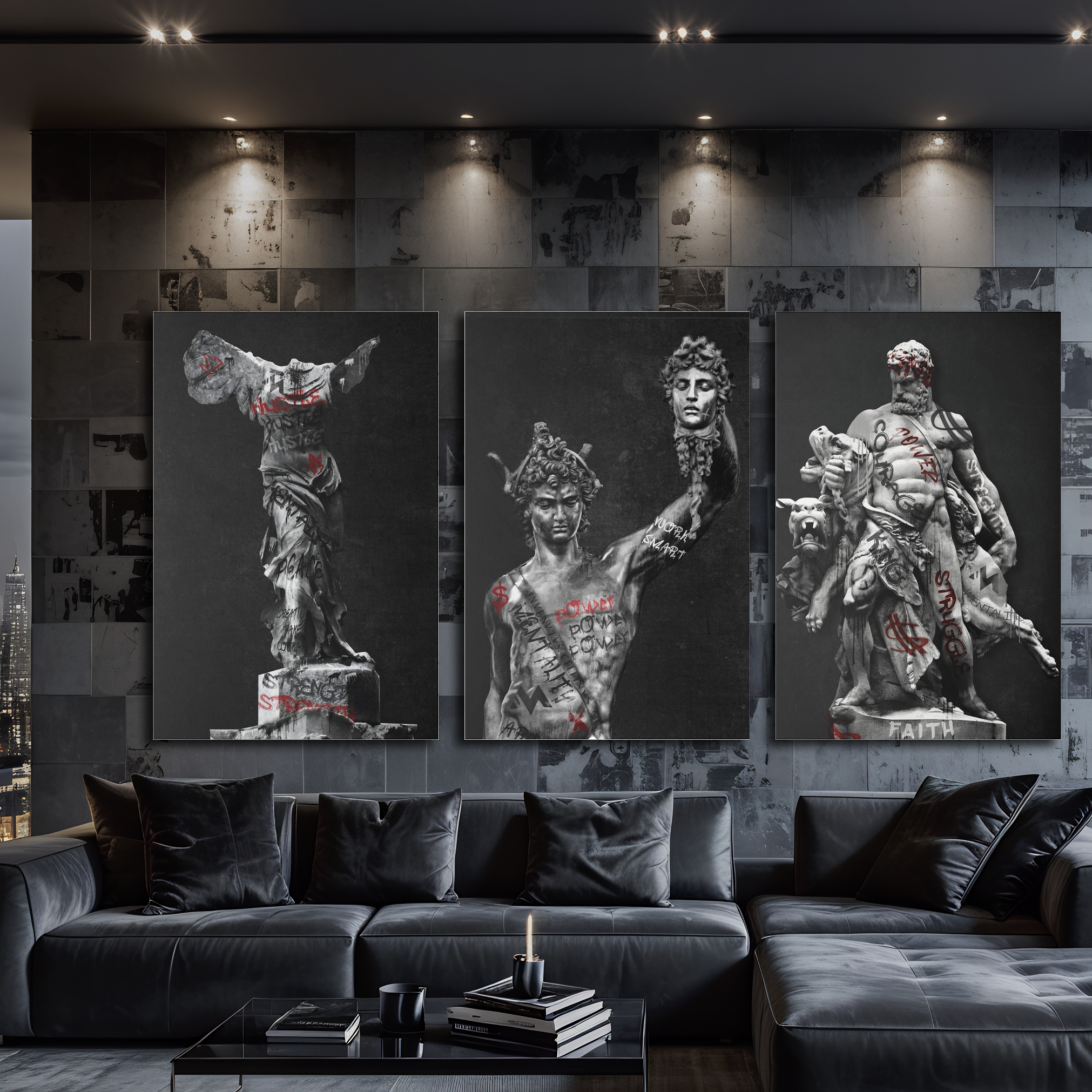 GRAFFITI - 'ANGEL OF VICTORY' Canvas