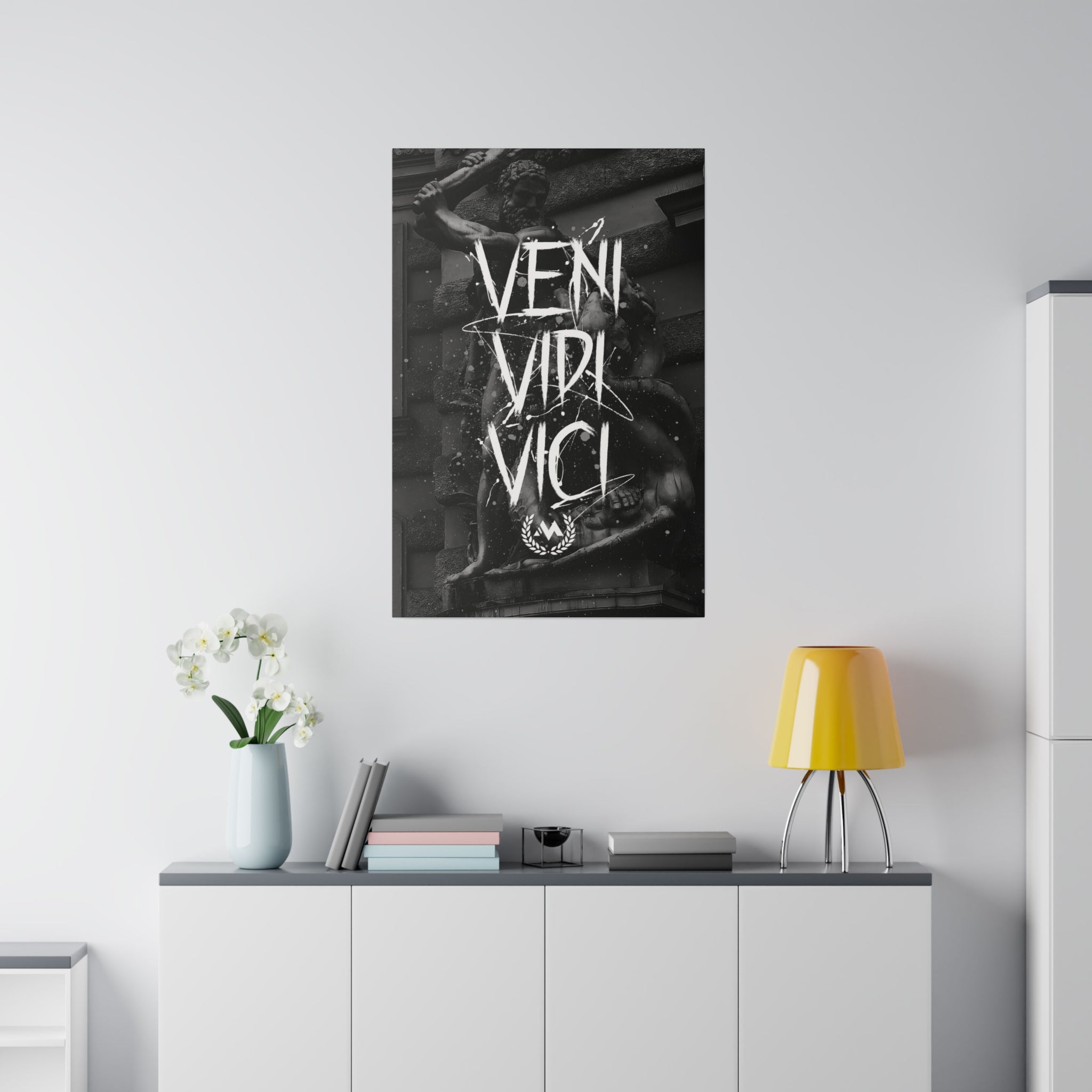 'VENI VIDI VICI' Canvas