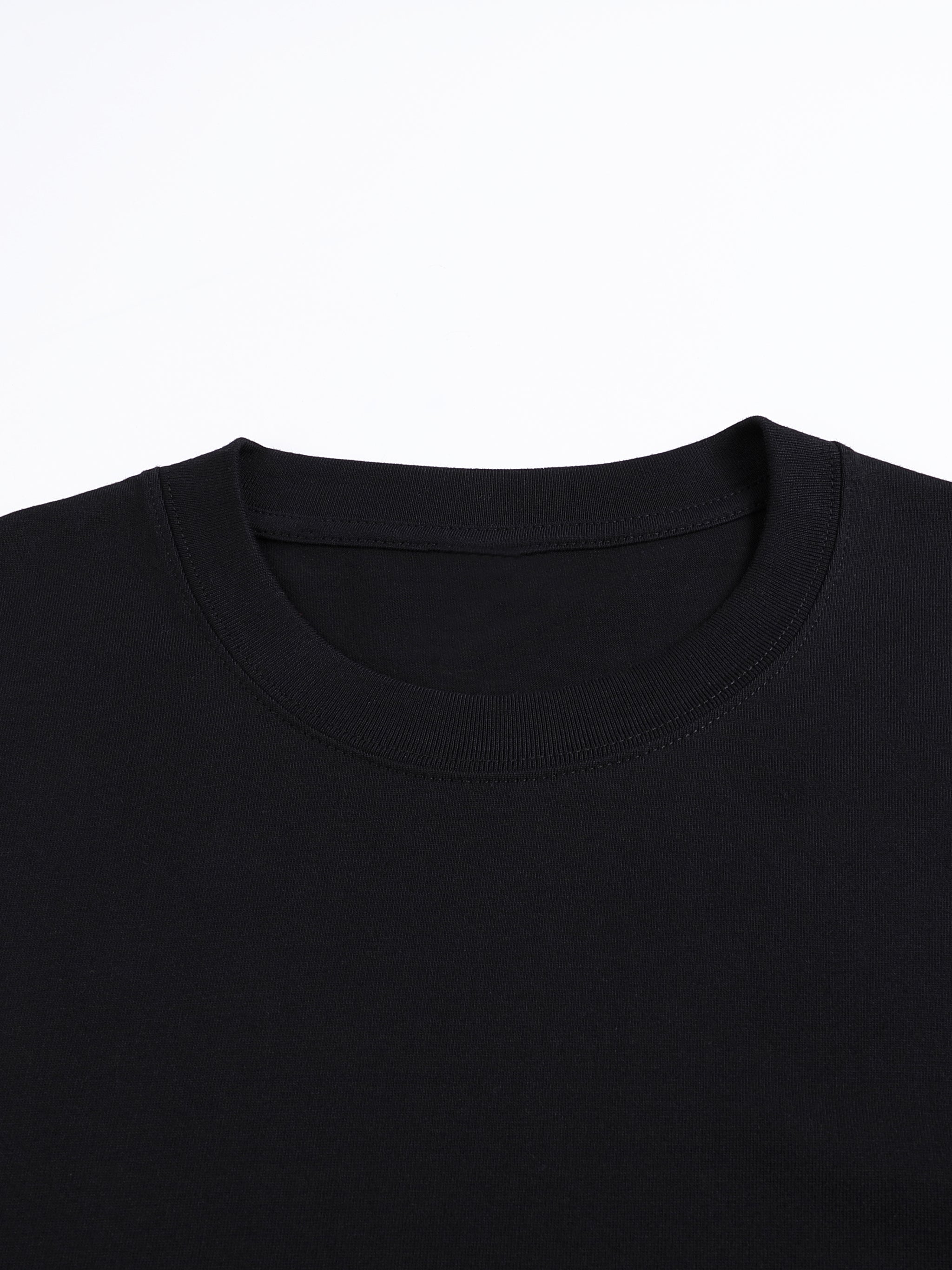 'GOD'S WORK' CREST TEE - BLACK