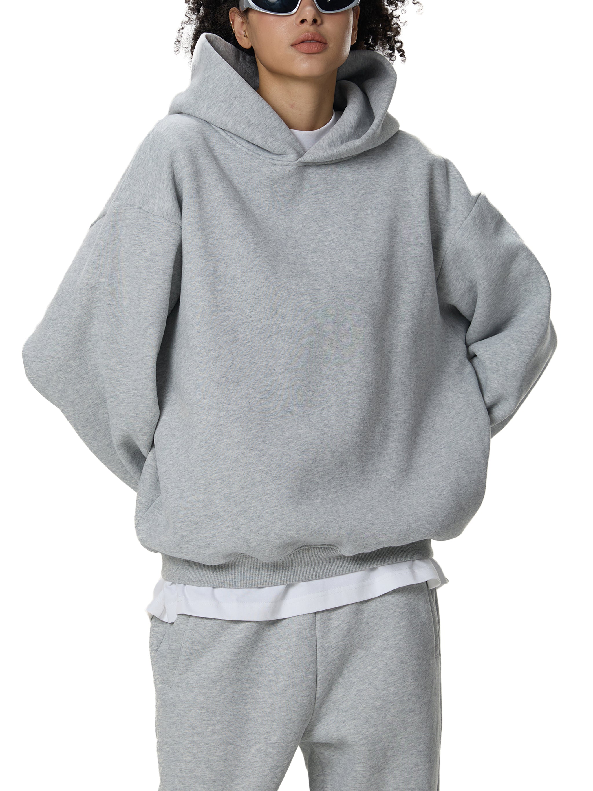 'SACRIFICE' TRAINING HOODIE - GRAY