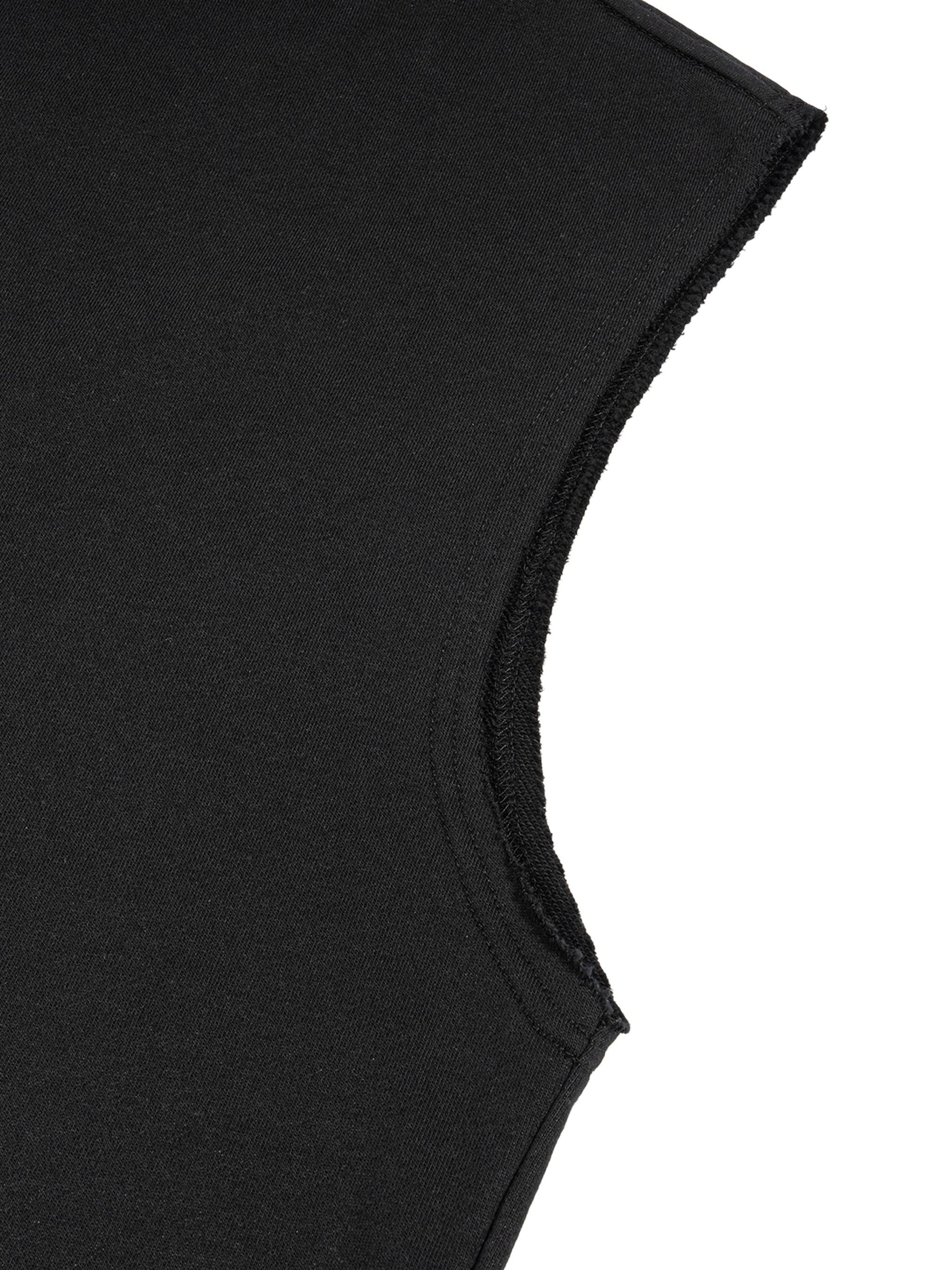 'HARD WORK & GOD'S WORK' FRENCH TERRY CUT-OFF