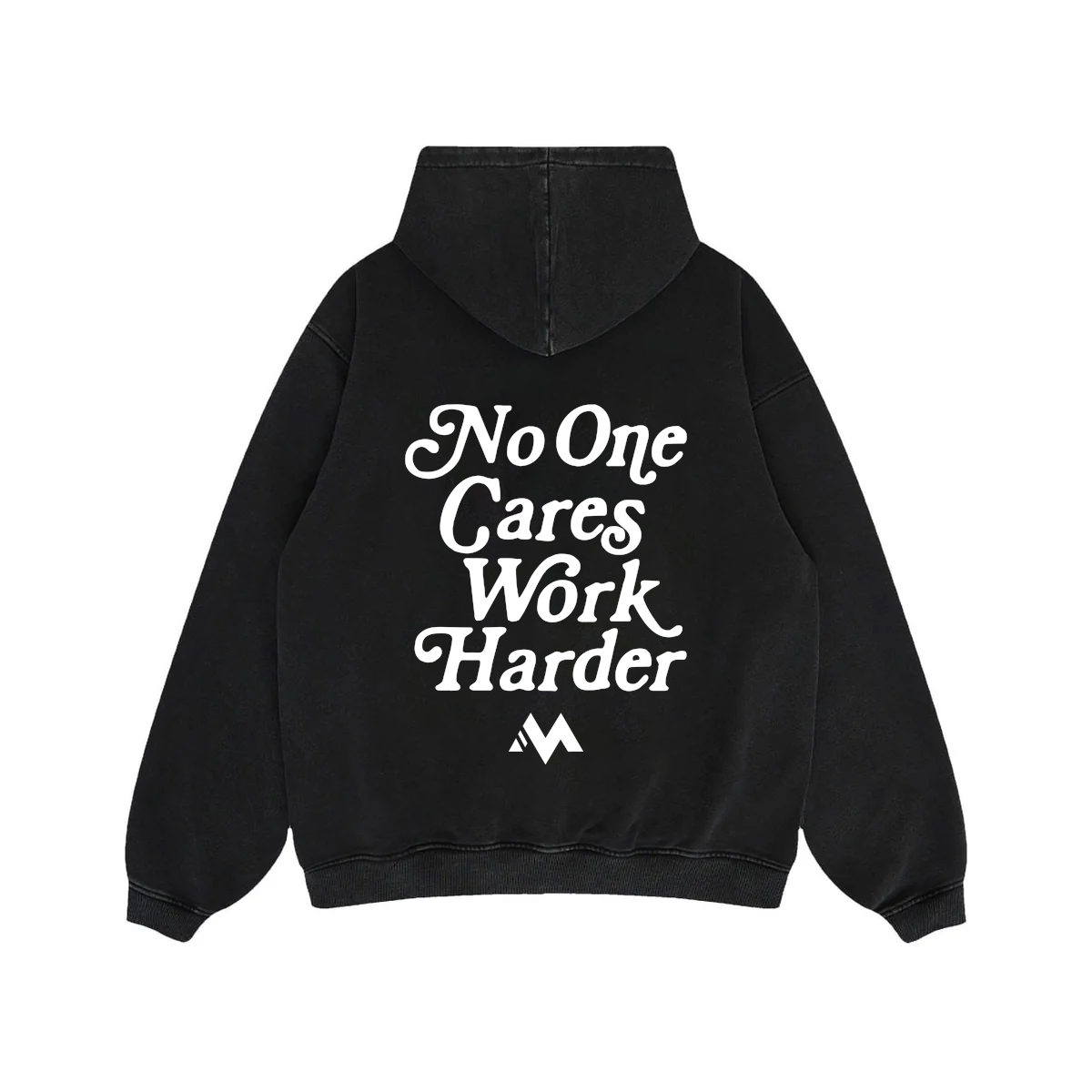 'NO ONE CARES WORK HARDER' HOODIE - VINTAGE